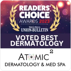 readers choice awards 2023 best dermatology Atomic Dermatology & Med Spa